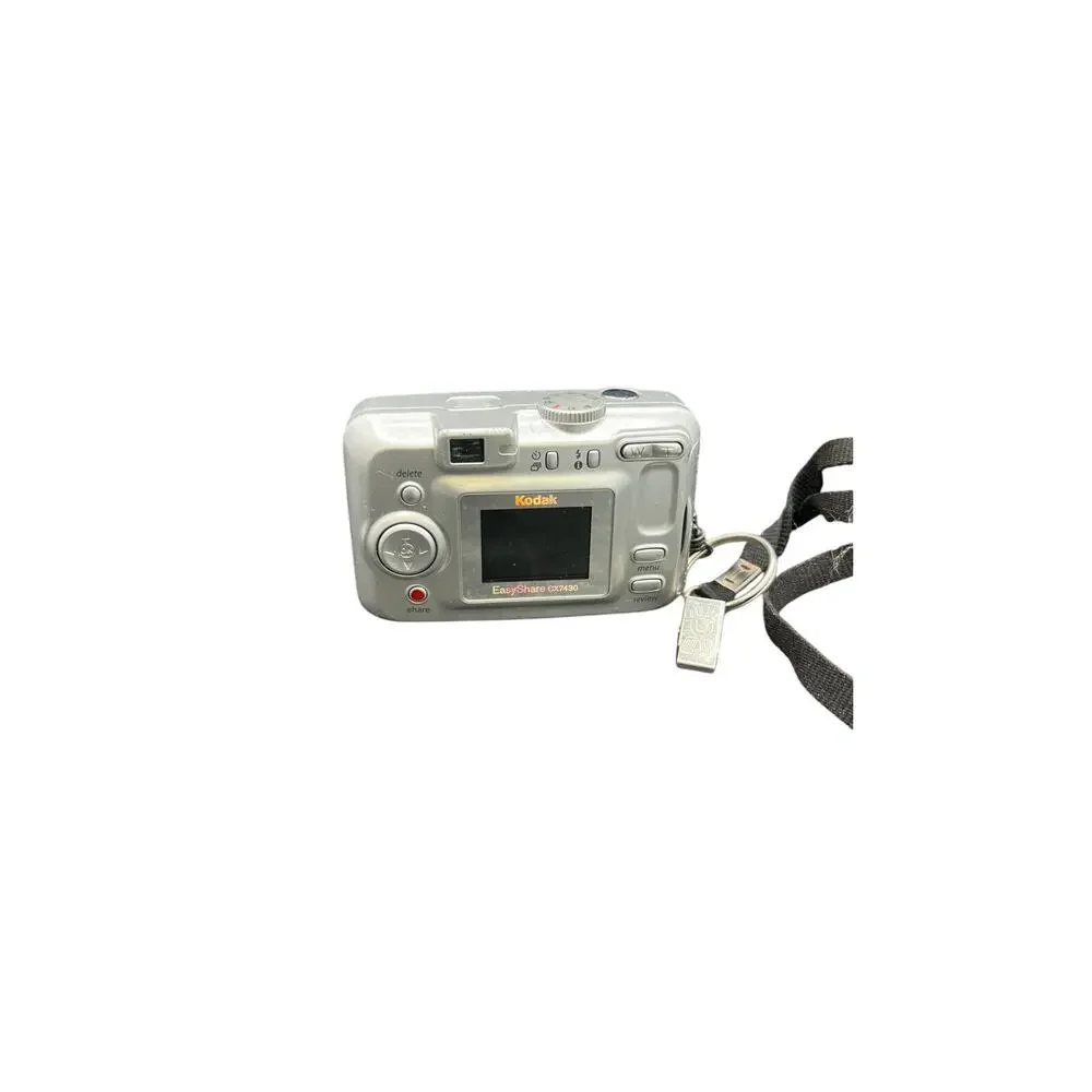📷 Kodak EasyShare CX7430 Digital Camera 4.0MP Silver Vintage Y2K Tech
